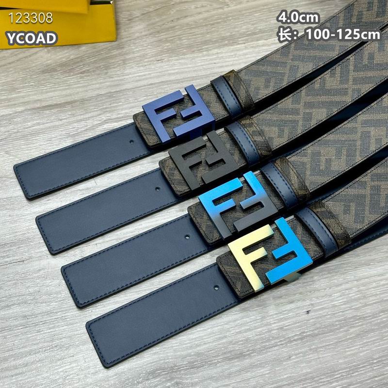 Fendi belt 40mmX100-125cm  8L75